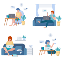 Télétravail : astuces pour rester productif à domicile